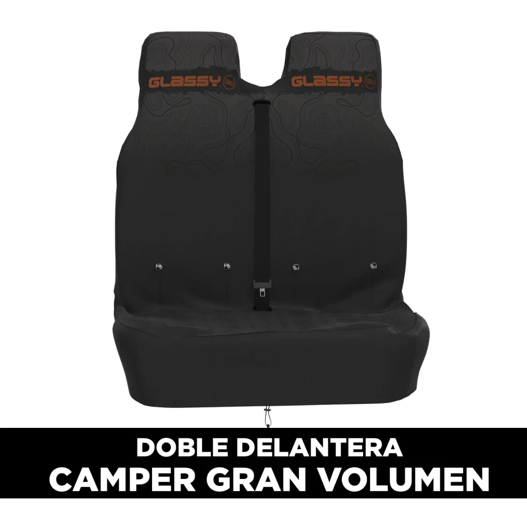 Funda bancada doble delantera GLASSY Phantom GRAN VOLUMEN
