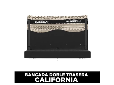 Funda bancada doble trasera California GLASSY Nordic